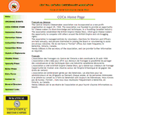 Tablet Screenshot of cocma.ca